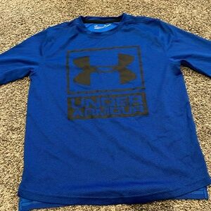 Dark blue under armor long sleeve